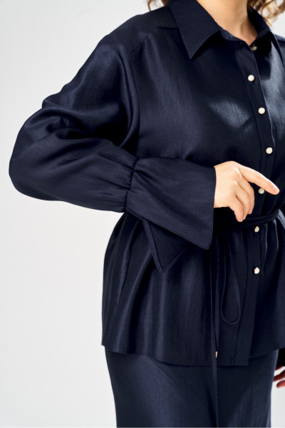 Блуза, юбка Bonna Image 1035/3 синий - фото 3