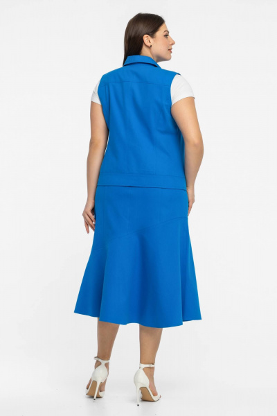 Юбка Avila 0980 лазурный - фото 3