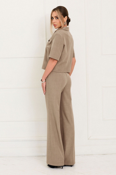 Брюки, жакет Golden Valley 6694 бежевый - фото 2
