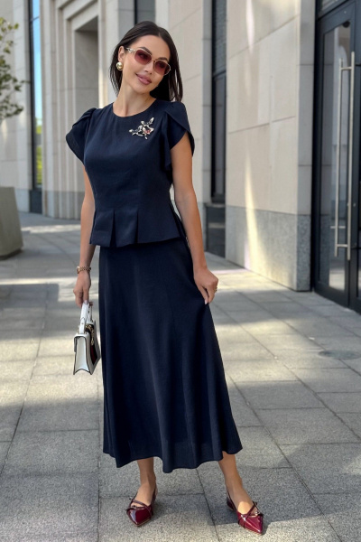 Блуза, юбка Urs 25-517 -1 - фото 12