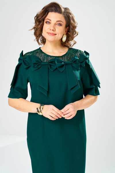 Платье Romanovich Style 1-2899 изумруд - фото 14