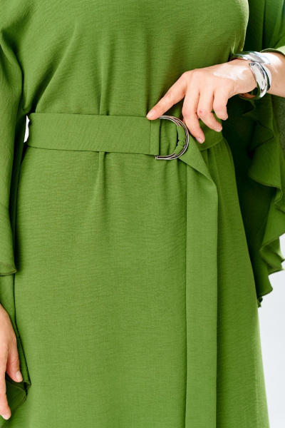 Платье Romanovich Style 1-2870 олива - фото 4