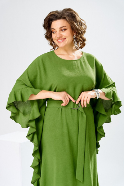 Платье Romanovich Style 1-2870 олива - фото 1