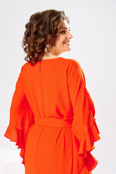 Платье Romanovich Style 1-2870 оранжевый - фото 11