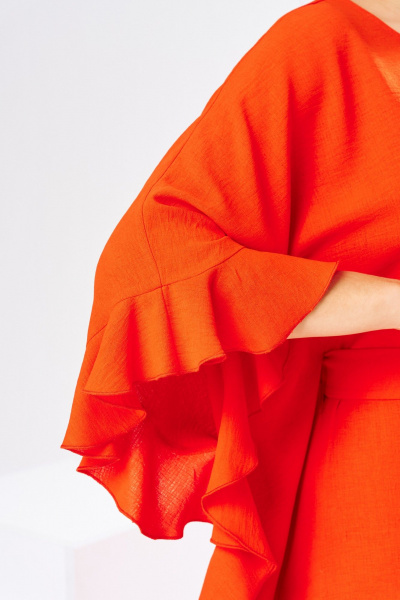 Платье Romanovich Style 1-2870 оранжевый - фото 7