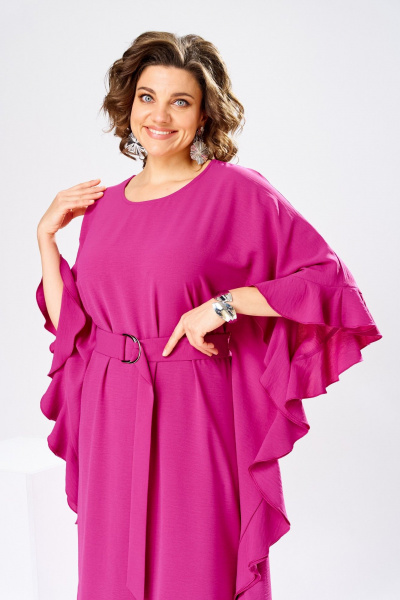Платье Romanovich Style 1-2870 фуксия - фото 6