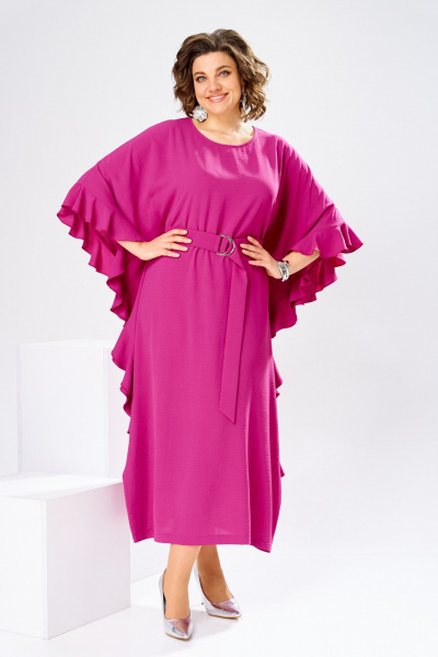 Платье Romanovich Style 1-2870 фуксия - фото 3