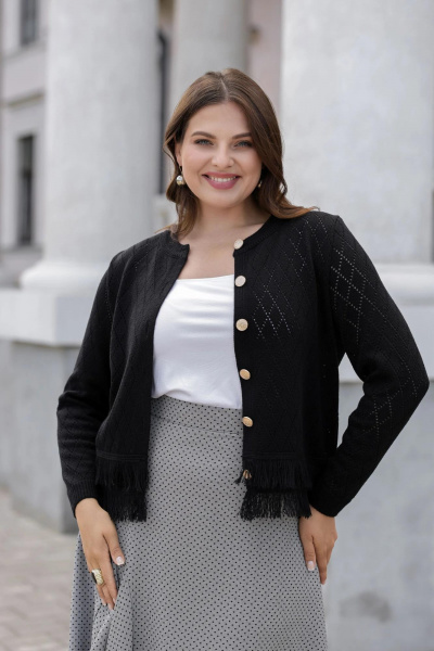 Жакет BONADI 2110 черный - фото 7