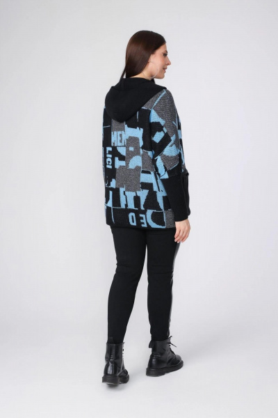 Кардиган BONADI 1807 голубой - фото 3