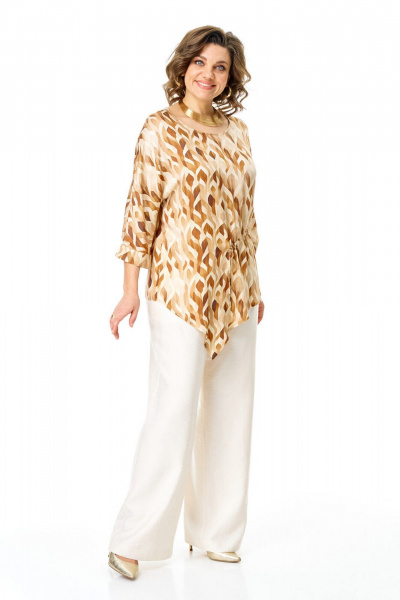 Блуза, брюки VI ORO VR-1264-1 луковки - фото 9