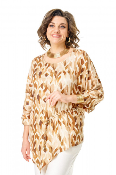 Блуза, брюки VI ORO VR-1264-1 луковки - фото 6