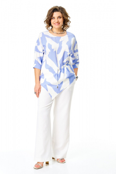 Блуза, брюки VI ORO VR-1264-1 облака - фото 21