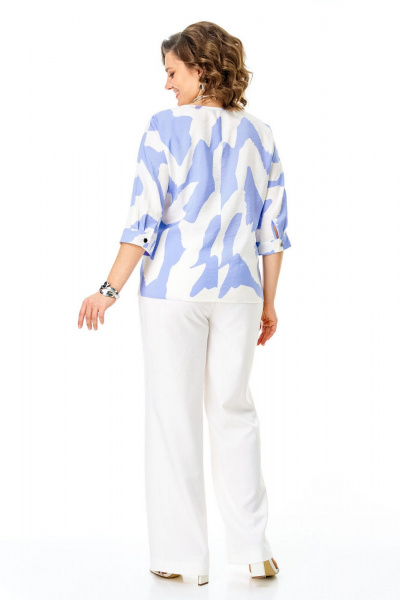 Блуза, брюки VI ORO VR-1264-1 облака - фото 14