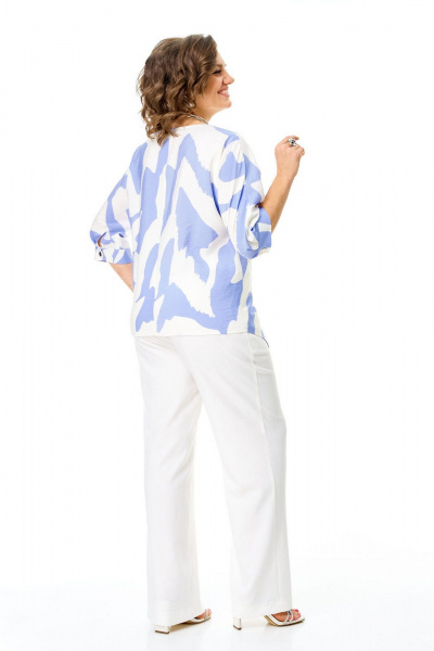 Блуза, брюки VI ORO VR-1264-1 облака - фото 11