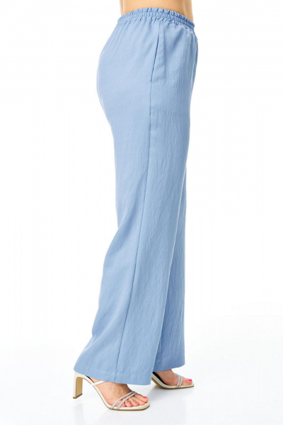 Брюки, жакет VI ORO VR-1265 молоко-голубой - фото 13