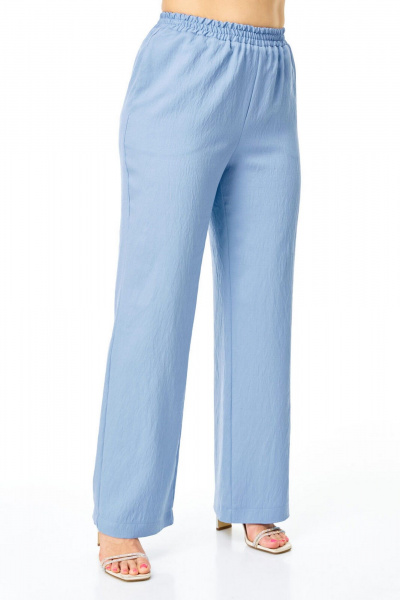 Брюки, жакет VI ORO VR-1265 молоко-голубой - фото 12