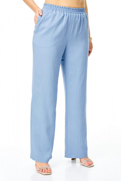 Брюки, жакет VI ORO VR-1265 молоко-голубой - фото 11