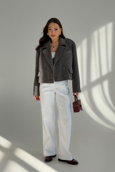 Жакет T.N.D М670 графит - фото 4