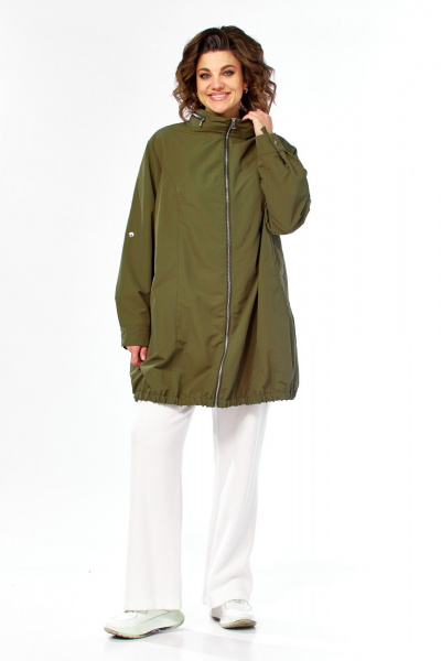 Парка Диомант 2140 хаки - фото 3