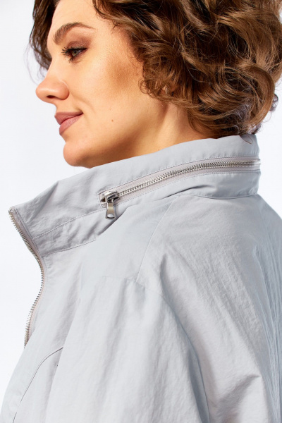 Парка Диомант 2140 серый - фото 10