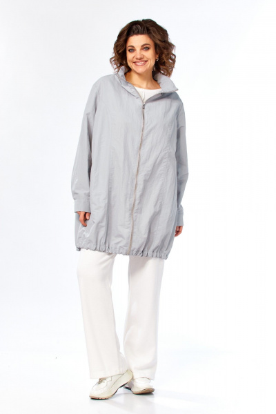 Парка Диомант 2140 серый - фото 6