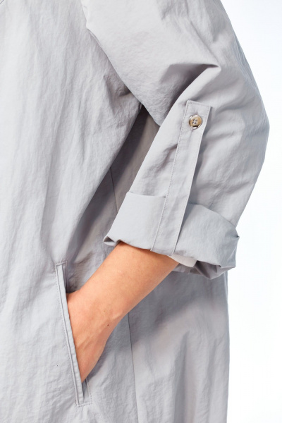 Парка Диомант 2140 серый - фото 3