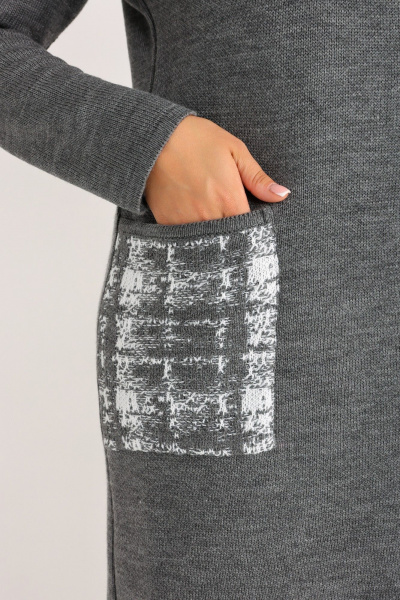 Платье BONADI 2016 серый - фото 5