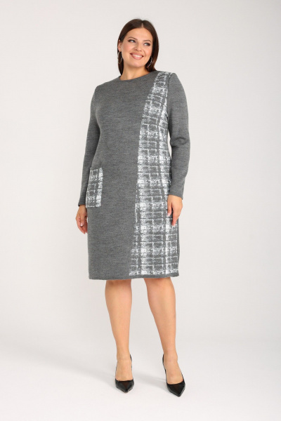 Платье BONADI 2016 серый - фото 2