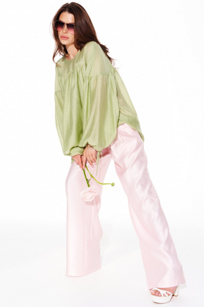 Брюки ELLETTO 2378 розовый - фото 3