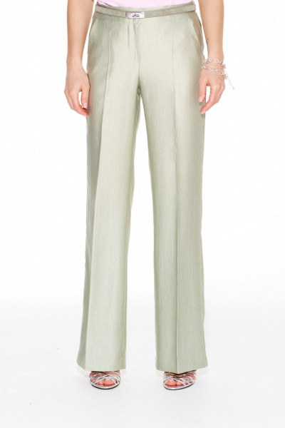 Брюки ELLETTO 2389 зеленый - фото 4
