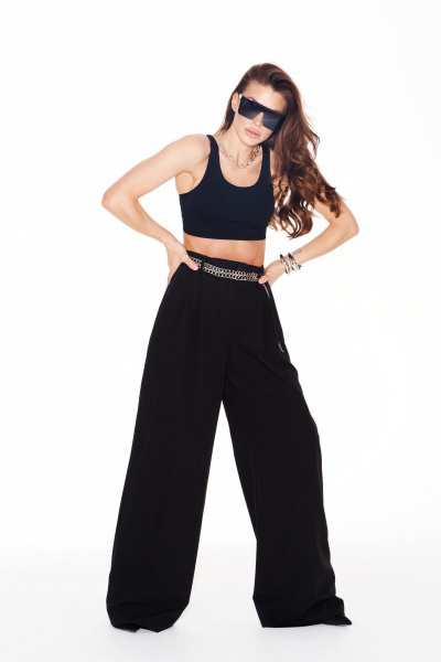 Брюки ELLETTO 2390 черный - фото 6