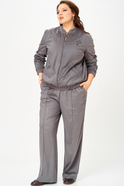 Брюки, бомбер SOVA 11312 серый - фото 4