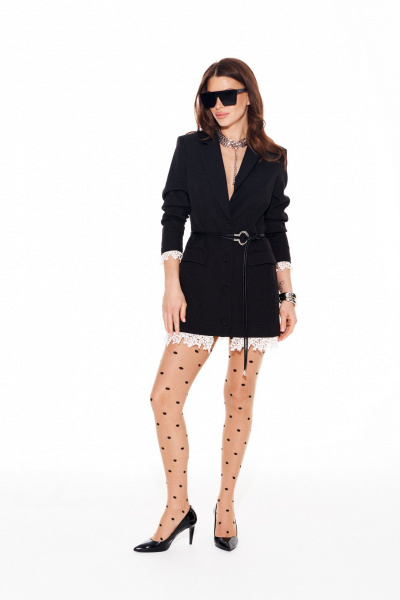 Жакет ELLETTO 3951 черный - фото 2