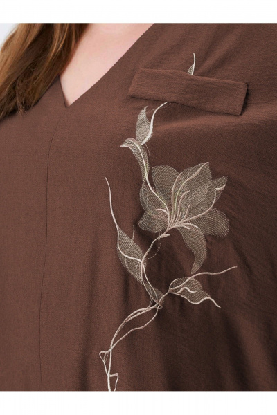 Платье Condra 4394 коричневый - фото 2