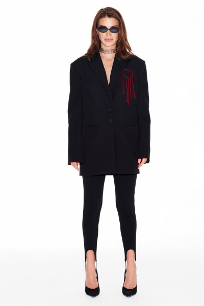 Жакет ELLETTO 3957 черный - фото 1