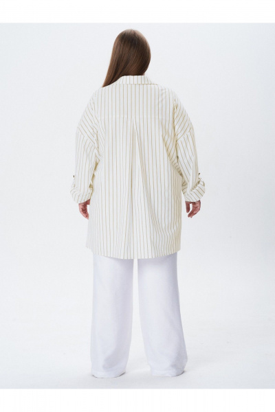 Блуза Condra 16286 молочный-бежевый - фото 2