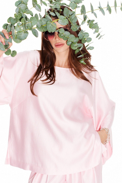 Блуза ELLETTO 3969 розовый - фото 6