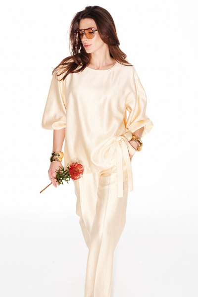 Блуза ELLETTO 3979 масло - фото 5