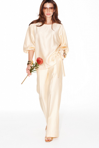 Блуза ELLETTO 3979 масло - фото 4