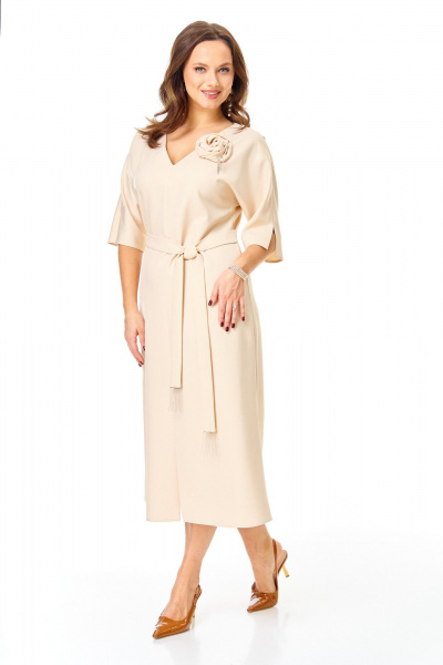 Платье T&N 7711 золотистый - фото 6