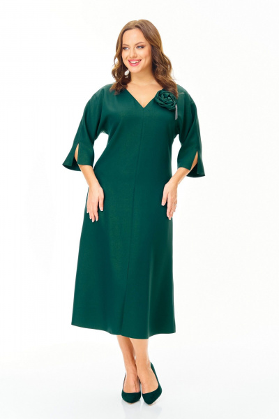 Платье T&N 7711 изумруд - фото 8