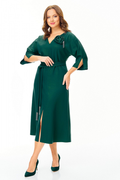 Платье T&N 7711 изумруд - фото 1