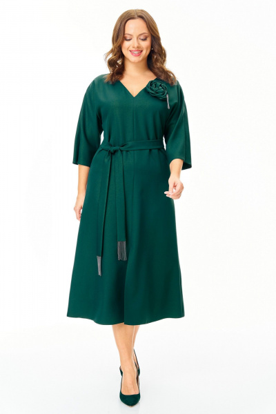 Платье T&N 7711 изумруд - фото 2