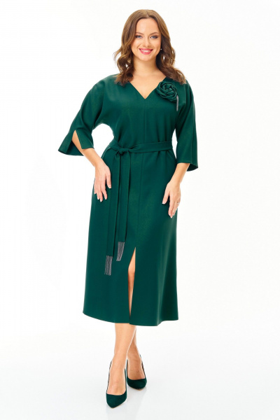 Платье T&N 7711 изумруд - фото 4