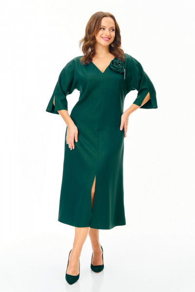 Платье T&N 7711 изумруд - фото 3