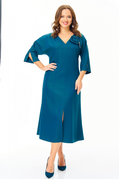 Платье T&N 7711 синий_морской - фото 3