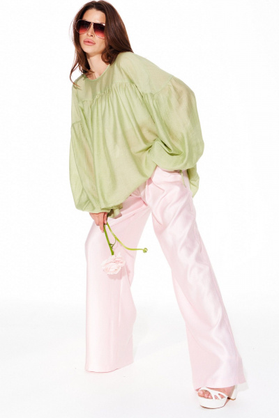 Блуза ELLETTO 3980 зеленый - фото 5