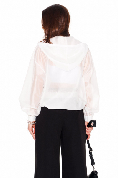 Блуза ELLETTO 3981 молочный - фото 6