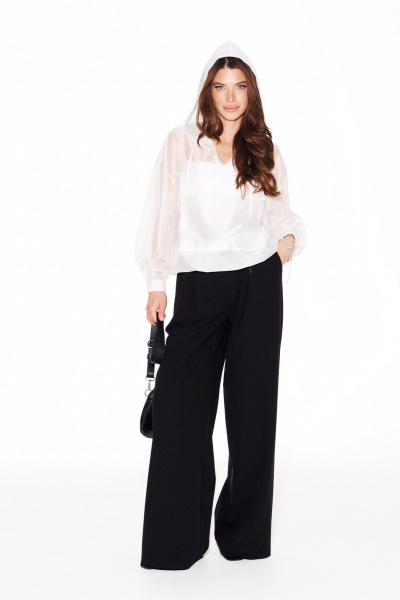 Блуза ELLETTO 3981 молочный - фото 1