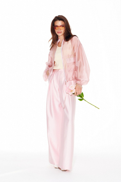 Блуза ELLETTO 3991 розовый - фото 2